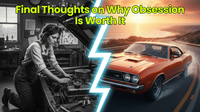 Final Thoughts on Why Obsession Is Worth It