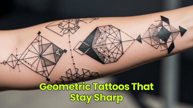 Geometric Tattoos That Stay Sharp