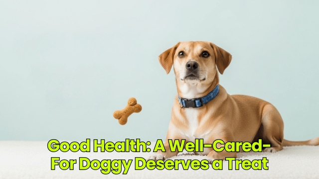 Good Health: A Well-Cared-For Doggy Deserves a Treat