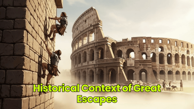 Historical Context of Great Escapes
