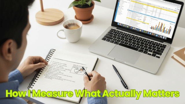 How I Measure What Actually Matters