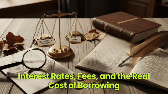 Interest Rates, Fees, and the Real Cost of Borrowing