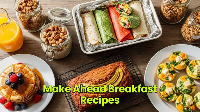 Make Ahead Breakfast Recipes