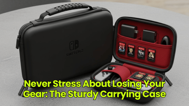 Never Stress About Losing Your Gear: The Sturdy Carrying Case