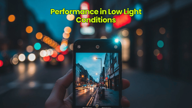 Performance in Low Light Conditions