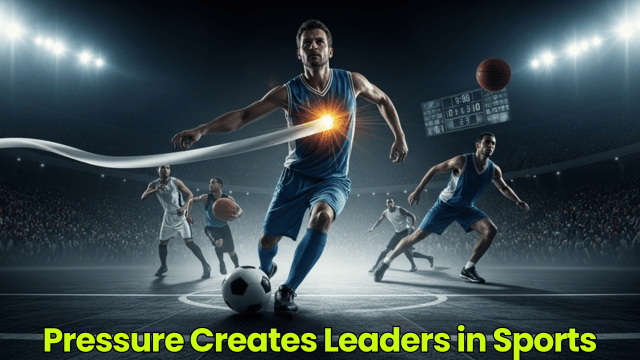 Pressure Creates Leaders in Sports