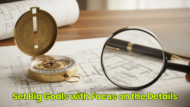 Set Big Goals with Focus on the Details