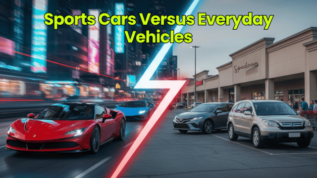 Sports Cars Versus Everyday Vehicles