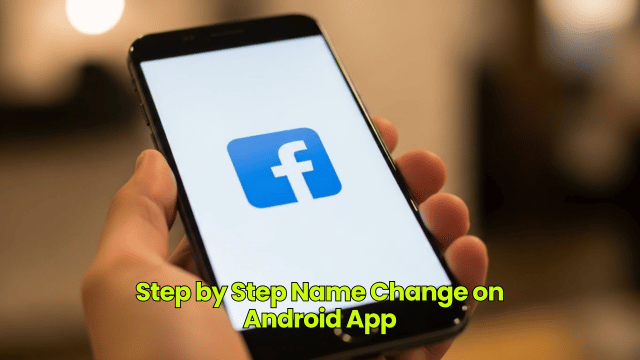 Step by Step Name Change on Android App