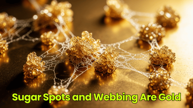 Sugar Spots and Webbing Are Gold