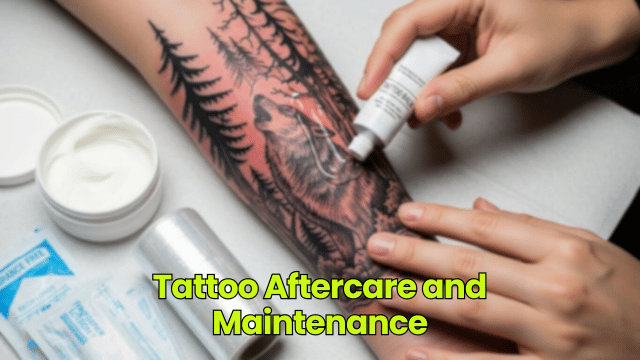 Tattoo Aftercare and Maintenance