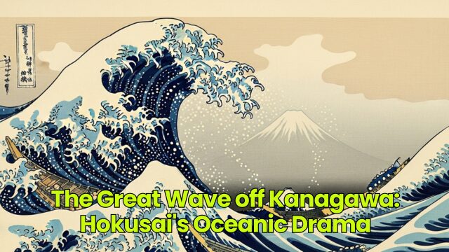 The Great Wave off Kanagawa: Hokusai's Oceanic Drama