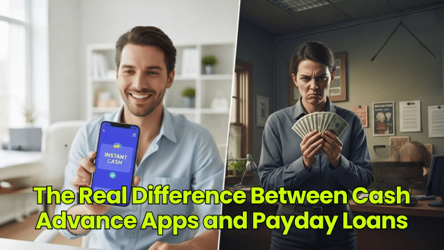 The Real Difference Between Cash Advance Apps and Payday Loans