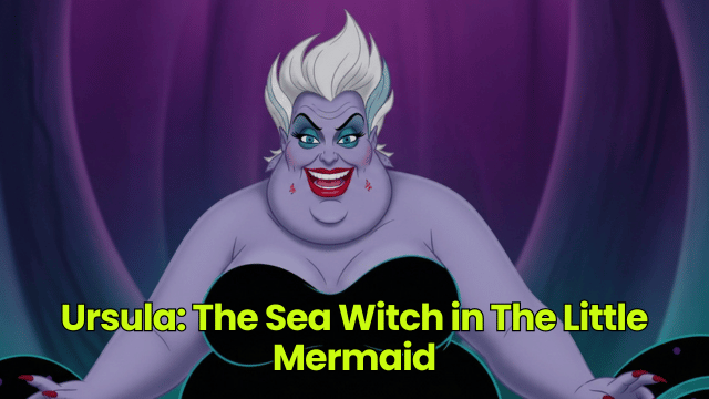 Ursula: The Sea Witch in The Little Mermaid