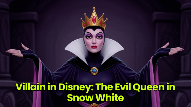 Villain in Disney: The Evil Queen in Snow White