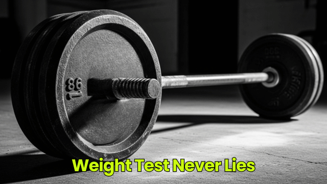 Weight Test Never Lies