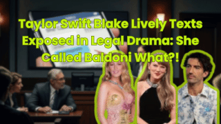 Taylor Swift Blake Lively Texts Exposed in Legal Drama: She Called Baldoni What?!