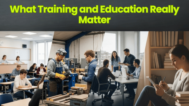 What Training and Education Really Matter