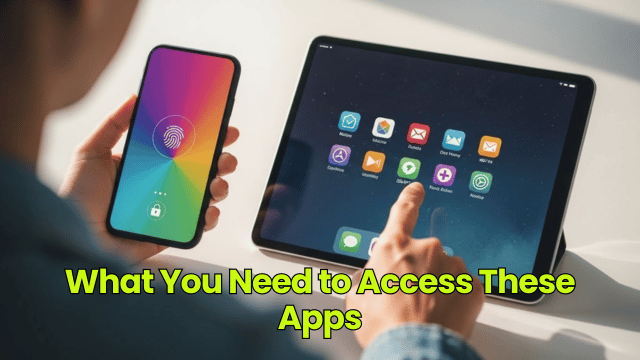 What You Need to Access These Apps