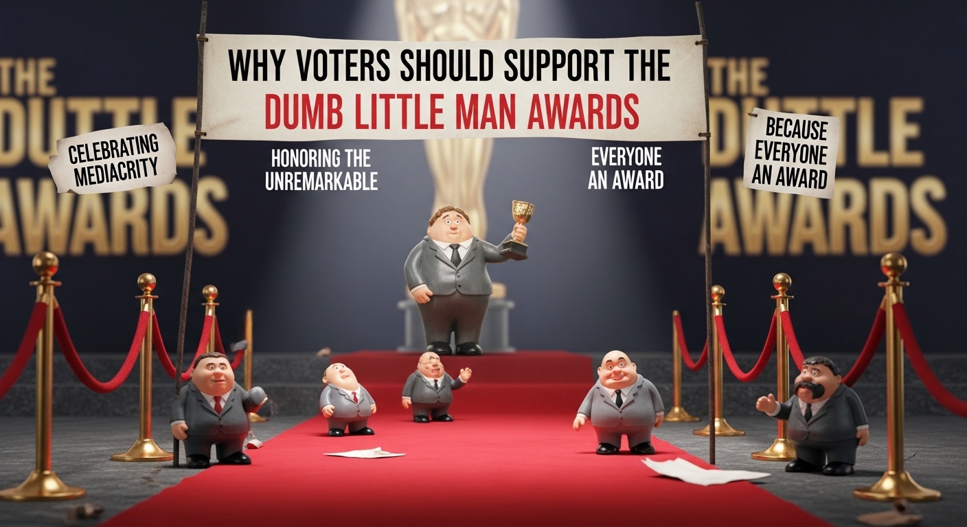 Why Voters Should Support the Dumb Little Man Awards