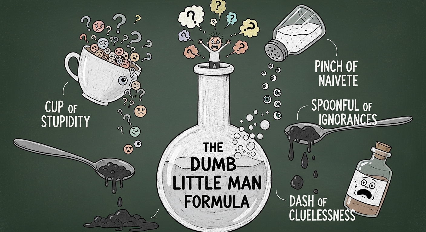 The Key Ingredients of The Dumb Little Man Formula