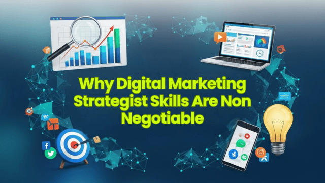 Why Digital Marketing Strategist Skills Are Non Negotiable