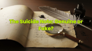 The Suicide Note: Genuine or Fake?