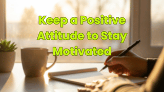 Keep a Positive Attitude to Stay Motivated