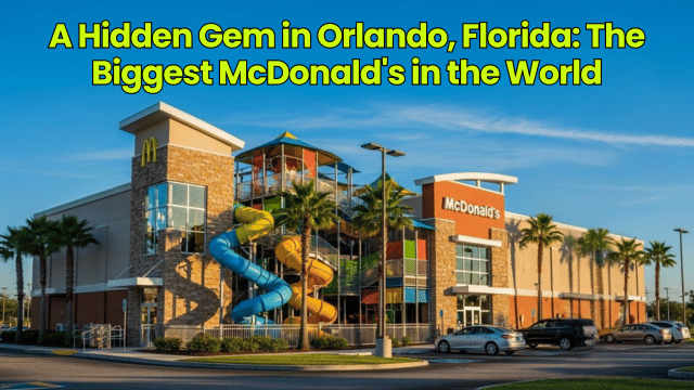 A Hidden Gem in Orlando, Florida: The Biggest McDonald's in the World