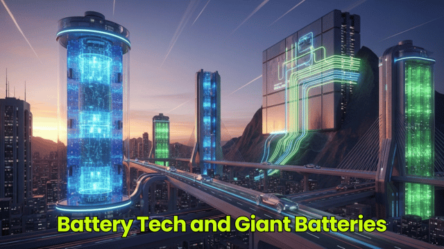 Battery Tech and Giant Batteries