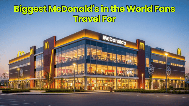 Biggest McDonald's in the World Fans Travel For