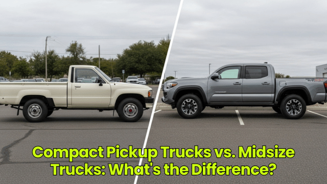 Compact Pickup Trucks vs. Midsize Trucks: What's the Difference?