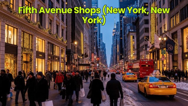 Fifth Avenue Shops (New York, New York)