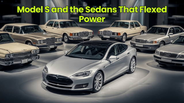 Model S and the Sedans That Flexed Power