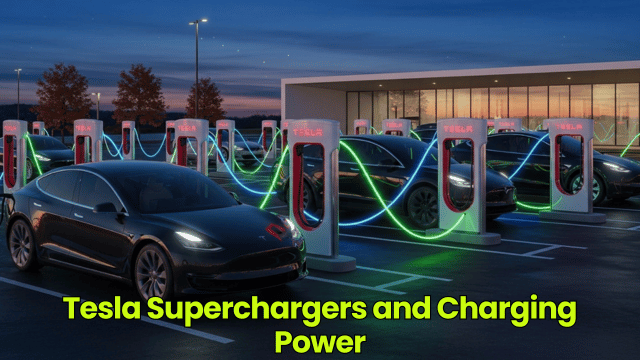 Tesla Superchargers and Charging Power
