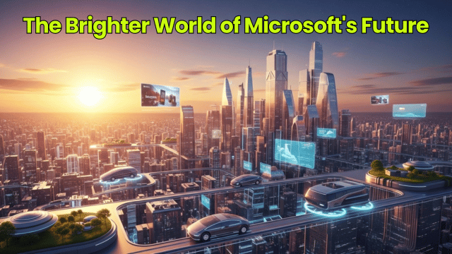 The Brighter World of Microsoft's Future