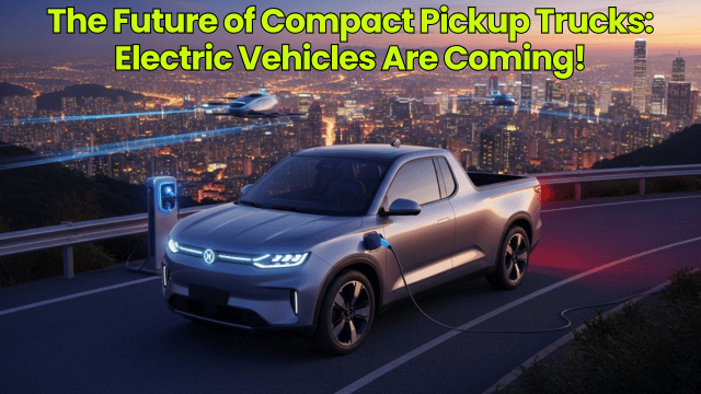 The Future of Compact Pickup Trucks: Electric Vehicles Are Coming!