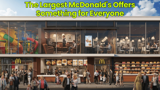 The Largest McDonald's Offers Something for Everyone