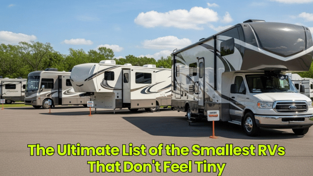 The Ultimate List of the Smallest RVs That Don't Feel Tiny