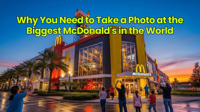 Why You Need to Take a Photo at the Biggest McDonald's in the World